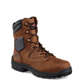 Red Wing Férfi FlexBond 8-inch Safety Toe Munkavédelmi Bakancs Barna